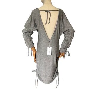 Lovers +Friends fully lined Jersey backless dress with pull tie features